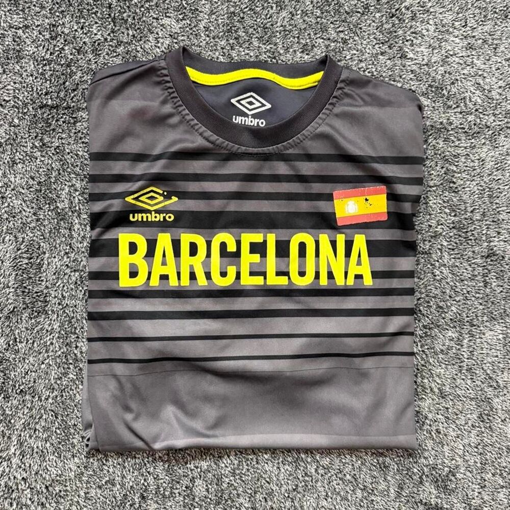 Umbro Barcelona soccer sports jersey gradient color size small